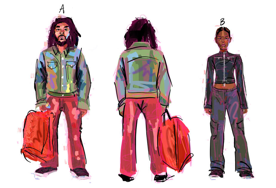 Digital Character Design / Procreate 2025