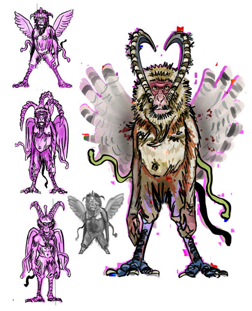 Digital Character Design / Procreate 2025